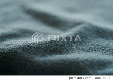 closeup of blue mixed linen cotton natural fabric closeup of blue mixed linen cotton natural fabric 88818427
