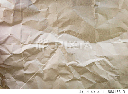 Image of old crumpled textured paper Image of old crumpled textured paper 88818843