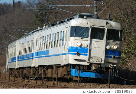Hokuriku Main Line Tsubata-Kurikara JR West 475 series A08 organization (Kanazawa) Hokuriku Main Line Tsubata-Kurikara JR West 475 series A08 organization (Kanazawa) 88819085