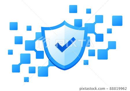 Security illustration material Security illustration material 88819962