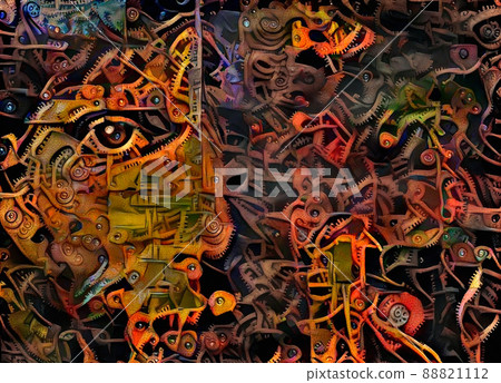 Abstract mechanic Abstract mechanic 88821112