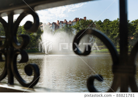 Lake Tikhoe in Svetlogorsk Lake Tikhoe in Svetlogorsk 88821781