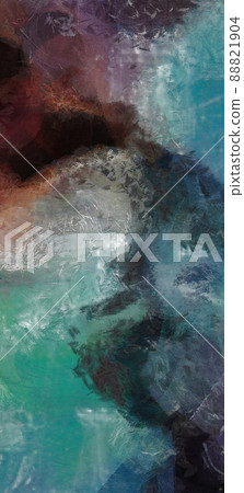 Muted Abstract Painting Muted Abstract Painting 88821904