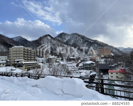 Jozankei Onsen distant view Jozankei, Minami-ku, Sapporo, Hokkaido 88824585