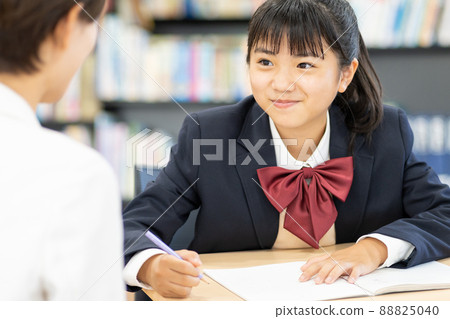 Junior high school classroom School photography cooperation: Japanese language school attached to Chuo Technical School 88825040