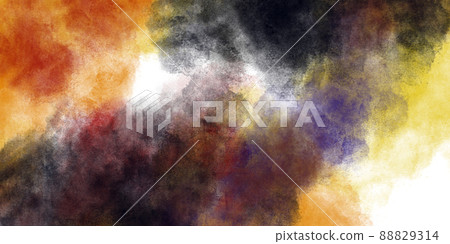 多色水彩背景像煙 多色水彩背景像煙 88829314