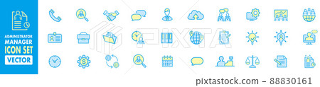 icon, icons, business 88830161