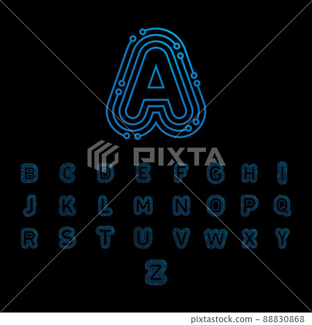 F initial letter Circuit 88830868