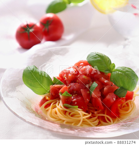 Cold tomato pasta Cold tomato pasta 88831274
