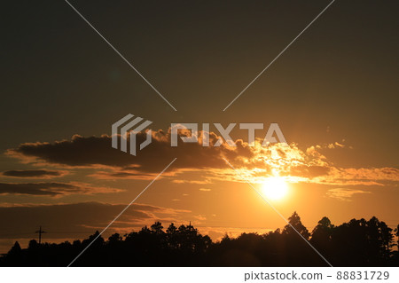 落日的天空 88831729