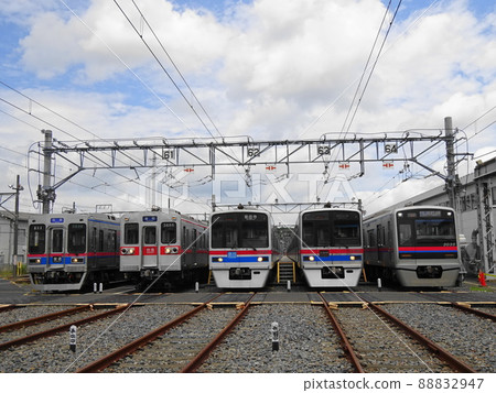 Keisei Electric Railway 3000, 3400, 3500, 3600, and 3700 series train photo session Keisei Electric Railway 3000, 3400, 3500, 3600, and 3700 series train photo session 88832947