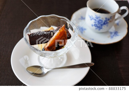 Sweets and coffee Sweets and coffee 88833175