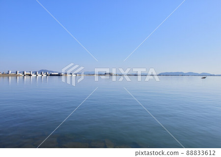 兒島灣和百劍河口(岡山市) 兒島灣和百劍河口(岡山市) 88833612