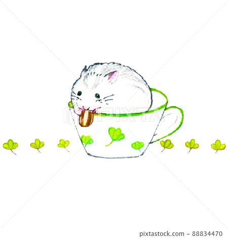 手感柔軟的手繪小動物插畫 手感柔軟的手繪小動物插畫 88834470