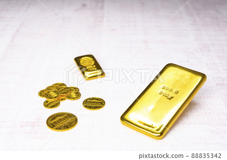 Gold bar Gold bar 88835342