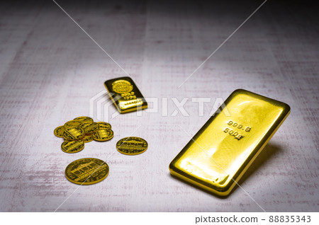 Gold bar Gold bar 88835343