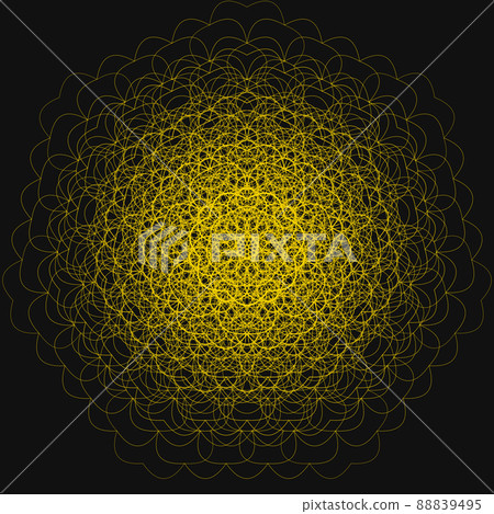Geometric pattern Fractal pattern Mandala 88839495