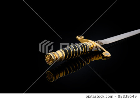 collectible silver dagger with scabbard on black collectible silver dagger with scabbard on black 88839549
