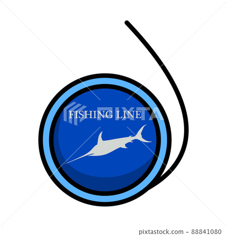 Icon Of Fishing Line Icon Of Fishing Line 88841080