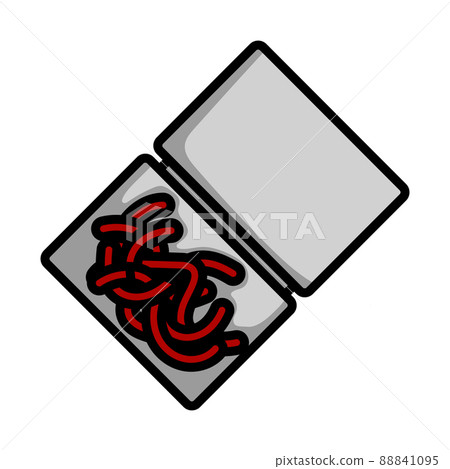 Icon Of Worm Container Icon Of Worm Container 88841095
