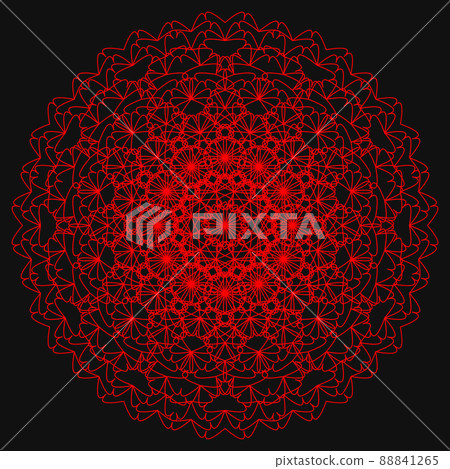 Geometric pattern Fractal pattern Mandala 88841265