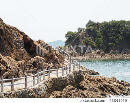 Scenery of Sensui Island in Hiroshima Prefecture (July) 88841959