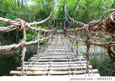 Shikoku Village Kazura Bridge (Takamatsu City, Kagawa Prefecture) Shikoku Village Kazura Bridge (Takamatsu City, Kagawa Prefecture) 88844251