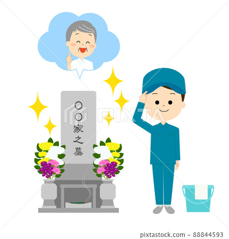 Ancestors who are pleased to have a contractor clean the grave Ancestors who are pleased to have a contractor clean the grave 88844593