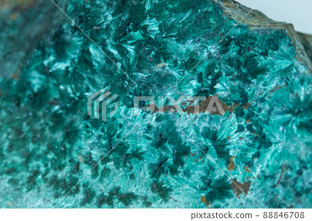 Raw malachite close-up. Background, texture of malachite. green malachite color 88846708