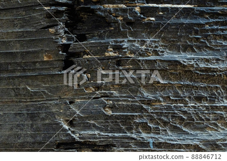 The mineral phlogopite. Close-up, background and texture of the mineral The mineral phlogopite. Close-up, background and texture of the mineral 88846712