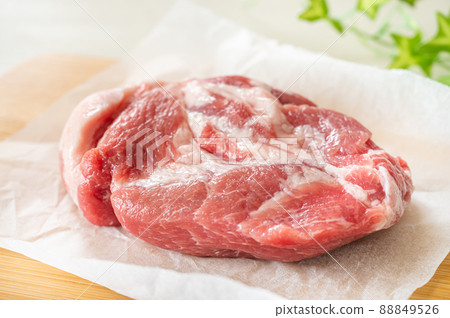 Pork shoulder loin block Pork shoulder loin block 88849526
