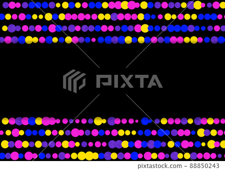 Neon color polka dot background background illustration copy space Neon color polka dot background background illustration copy space 88850243