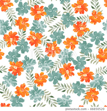 Hawaiian resort seamless pattern. Textile, wallpaper and wrapping paper design. Hawaiian resort seamless pattern. Textile, wallpaper and wrapping paper design. 88850520