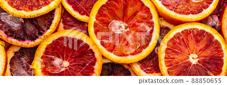 Background with blood oranges and ice Background with blood oranges and ice 88850655