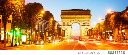 Arc de triomphe, Paris, France 88853538