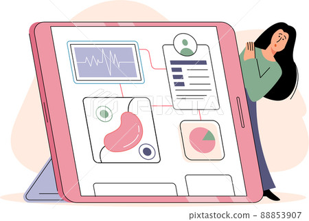 Online medical consultation, diagnosis and support. Online doctor. Healthcare services, Ask doctor 88853907