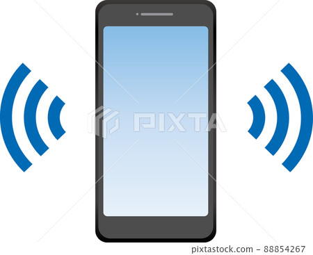 Calling while receiving a smartphone 88854267