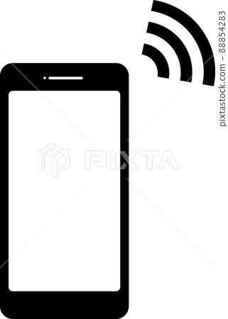 智能手機圖標上的來電 智能手機圖標上的來電 88854283
