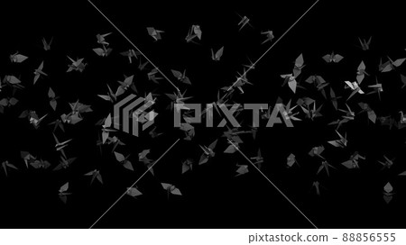 origami, folded paper crane, crane 88856555