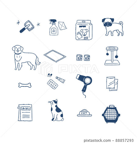 Various pet-related item sets 88857293