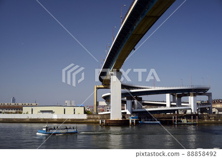 Sembon Matsu Ohashi and ferry-3 Sembon Matsu Ohashi and ferry-3 88858492