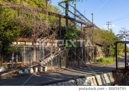 Very old and beautiful Japanese Shikoku building 88859793