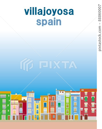 Villajoyosa Villajoyosa 西班牙旋轉旅行海報 Villajoyosa Villajoyosa 西班牙旋轉旅行海報 88860007