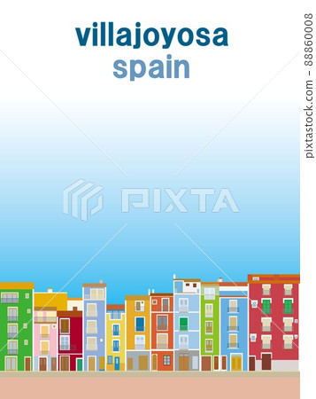 Villajoyosa Villajoyosa 西班牙旋轉旅行海報 Villajoyosa Villajoyosa 西班牙旋轉旅行海報 88860008
