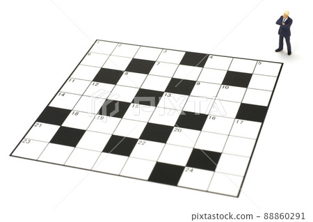 認為作為填字遊戲的商人（微型） 88860291