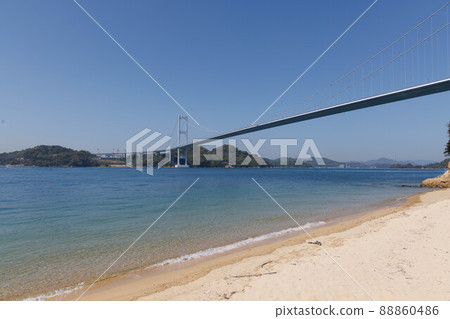 日本愛媛縣今治市小島和馬島的美麗風景 日本愛媛縣今治市小島和馬島的美麗風景 88860486