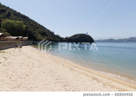 Beautiful scenery of Kojima and Uma Island in Imabari City, Ehime Prefecture, Japan Beautiful scenery of Kojima and Uma Island in Imabari City, Ehime Prefecture, Japan 88860488