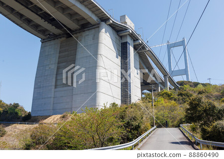 Beautiful scenery of Kojima and Uma Island in Imabari City, Ehime Prefecture, Japan Beautiful scenery of Kojima and Uma Island in Imabari City, Ehime Prefecture, Japan 88860490