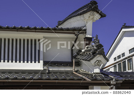 Miyoshi History Michi Stone Pavement Street Udatsu, Miyoshi City, Hiroshima Prefecture 88862040