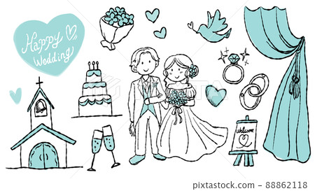 手繪婚禮主題集 手繪婚禮主題集 88862118